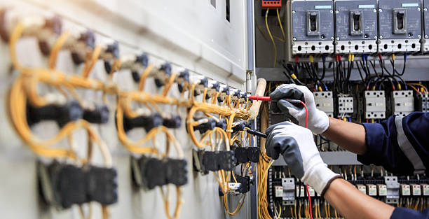 Professional Electrician technician working in Camanche Village, CA
